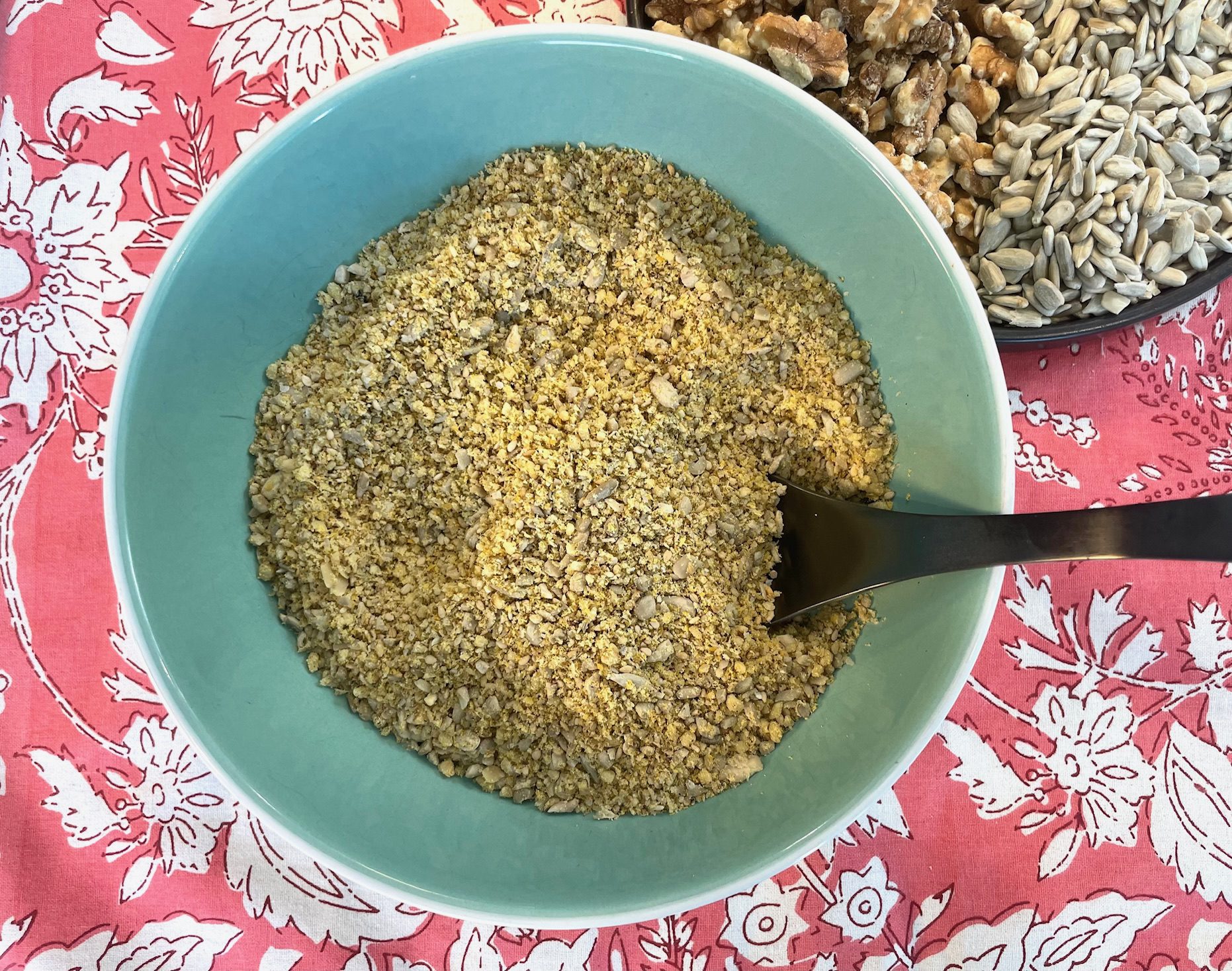 Vegan ‘Parmesan’ Seed and Nut Topping WFPB Oil-Free