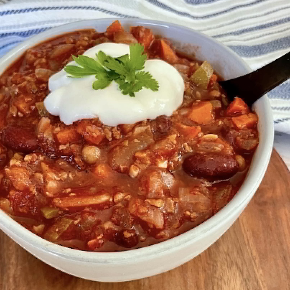 TVP Chili Pinto and Red Beans Vegan