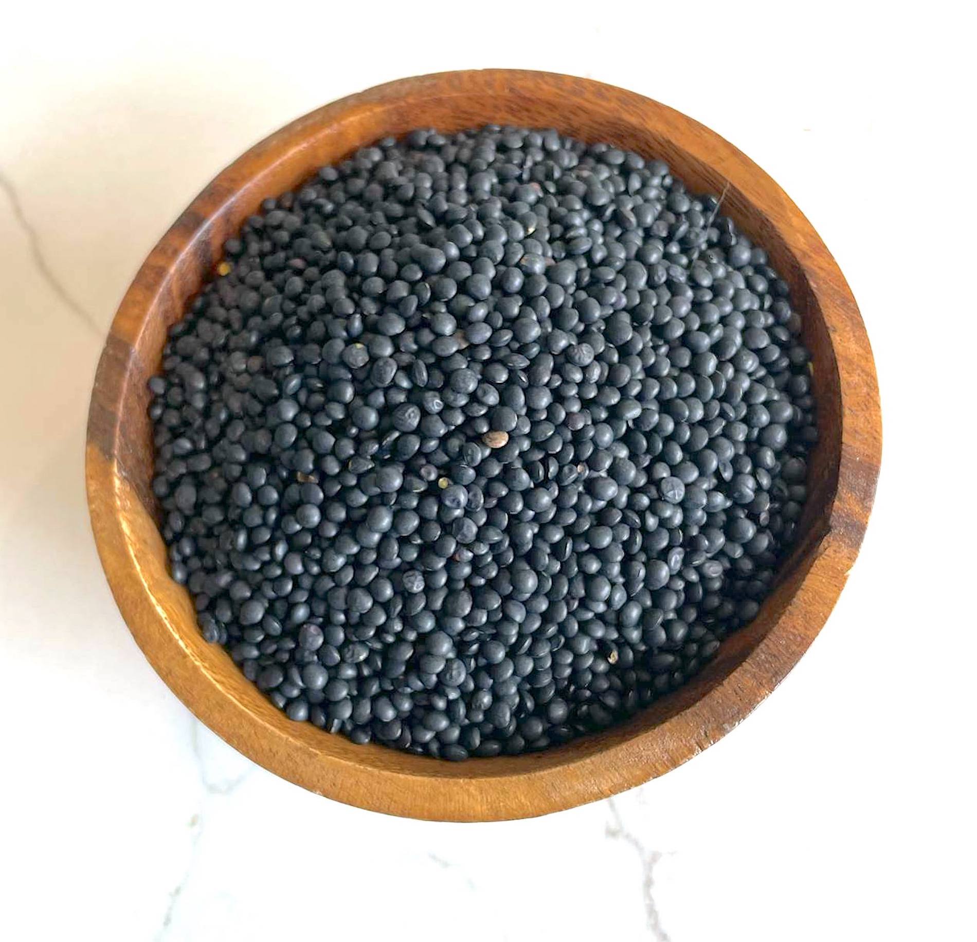 Black Beluga Lentils (aka caviar lentils) Healthy Versatile Alternative Lentil
